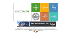 Desktop Screenshot of centroleoni.com